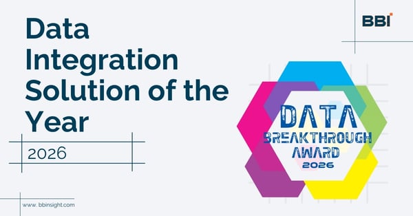 BBI earns&nbsp;Data Breakthrough Awards&nbsp;“Data Integration Solution of the Year”
